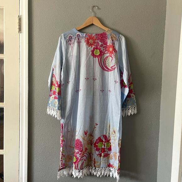 New Pareesa Embroidered Tunic - Picture 5 of 6